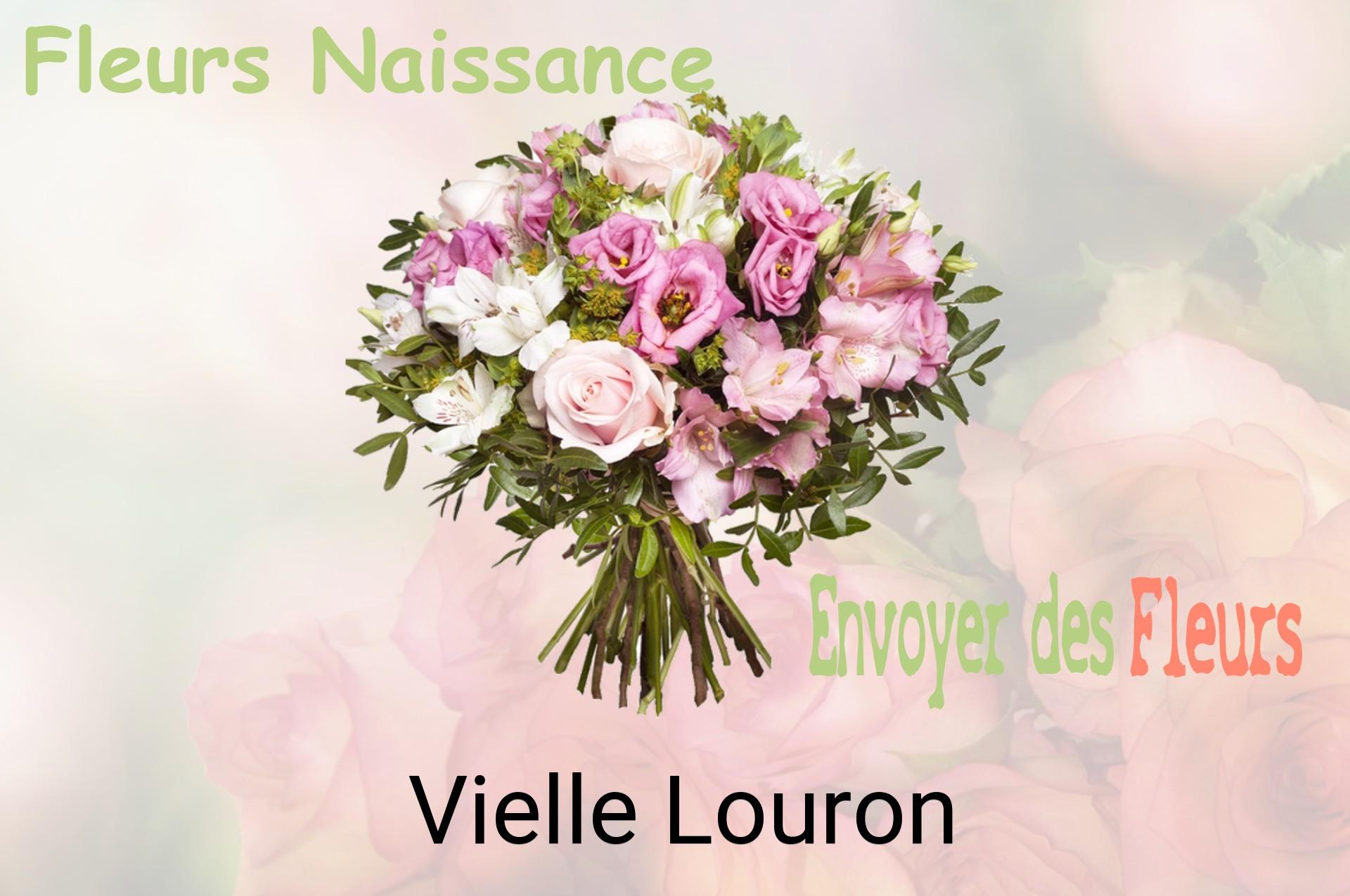 Bouquet de fleurs de naissance livré à Vielle-Louron
